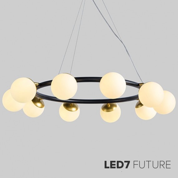 Loft Industry Modern - iX Circle Chandelier
